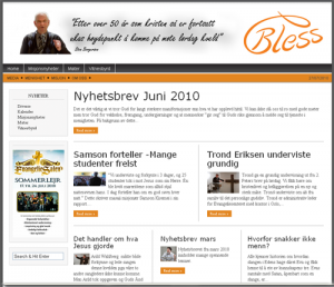 Ny hjemmeside -overgangsperiode